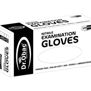 Nitrile Examination Gloves (Black)
